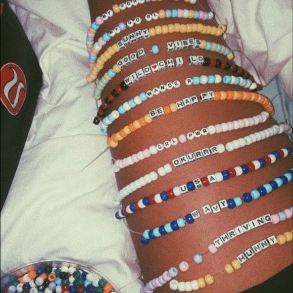 Custom chevron and beaded bracelets $8 bundle&save - Picture 2 of 2